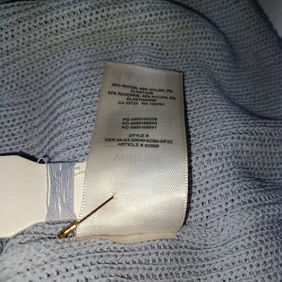 Wilfred Woven Halter Top Pearl Grey Womens Small NWT Elevated Neutral Layering - Picture 4 of 6